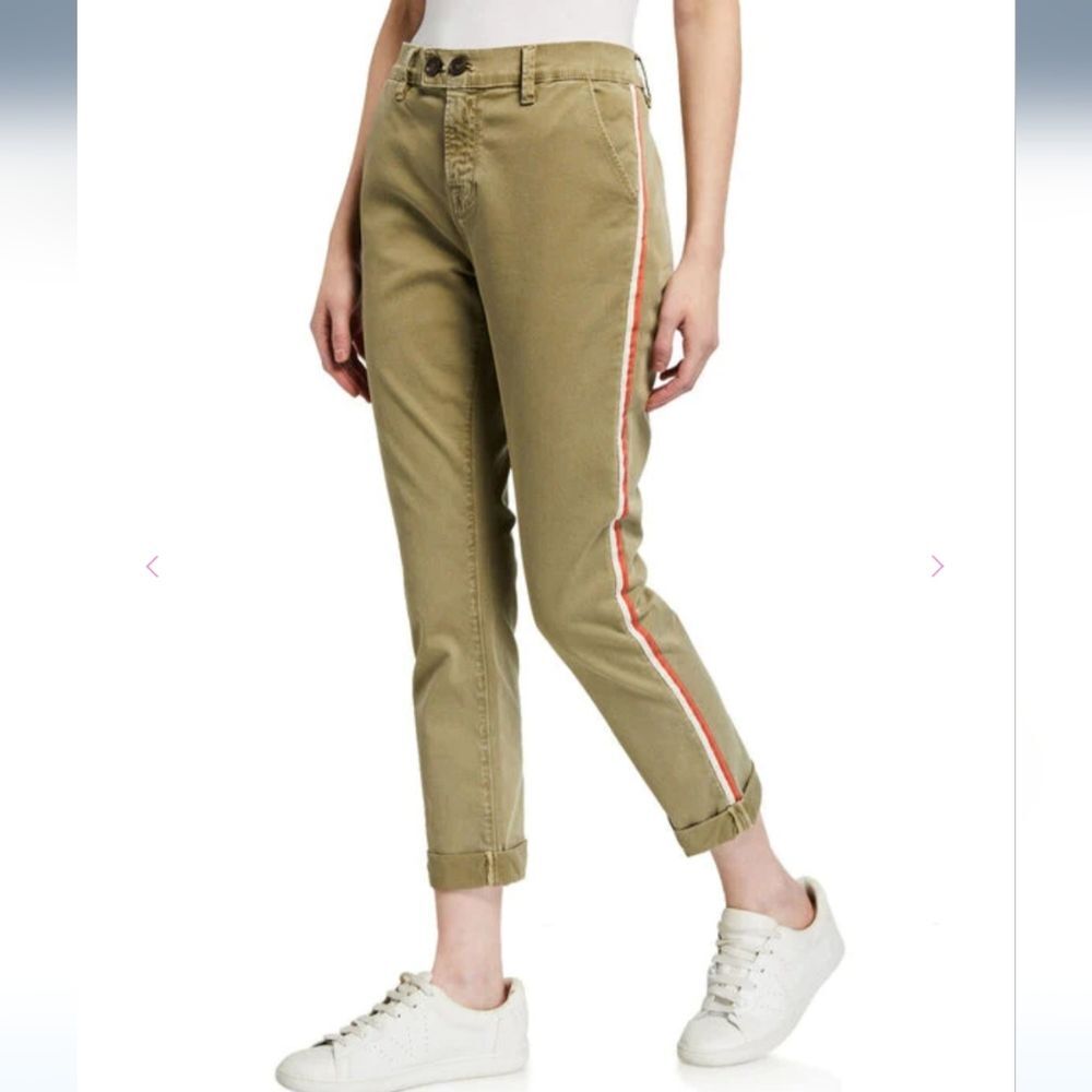 Frame Denim Le Beau Duo Tape Chino - Washed Od Size 24